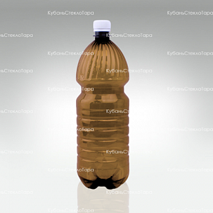 Бутылка ПЭТ 1,5 коричневая с колпачком (28) оптом и по оптовым ценам в Санкт-Петербурге