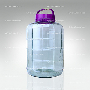 Бутыль (банка) стеклянный "фиолетовая" 20 л оптом и по оптовым ценам в Санкт-Петербурге