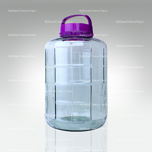 Бутыль (банка) стеклянный "фиолетовая" 20 л оптом и по оптовым ценам в Санкт-Петербурге