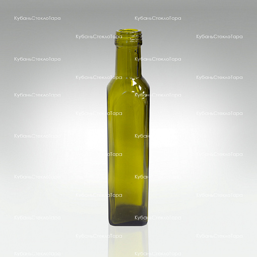 Бутылка 0,250  (31,5)"MARASCA" оливковая стекло оптом и по оптовым ценам в Санкт-Петербурге