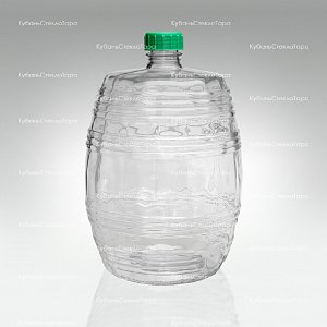 Бутыль 10,0 л Бочонок (прозрачный) стеклянный оптом и по оптовым ценам в Санкт-Петербурге