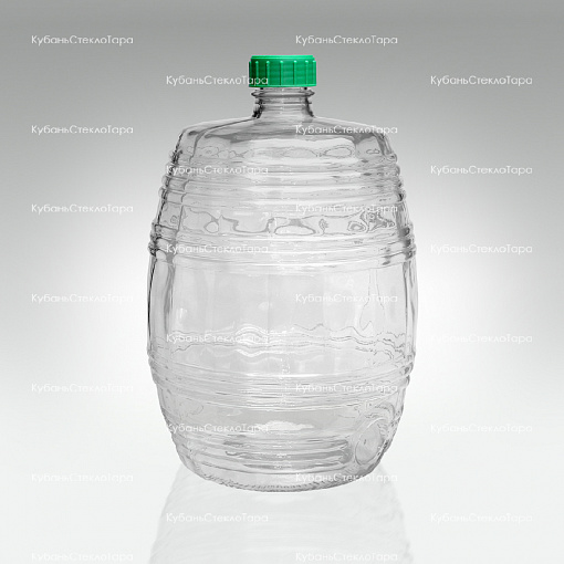 Бутыль 10,0 л Бочонок (прозрачный) стеклянный оптом и по оптовым ценам в Санкт-Петербурге