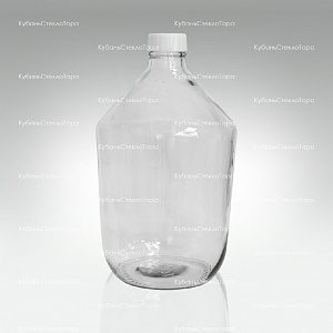Бутыль 10,0 л Казацкий (прозрачный) стеклянный оптом и по оптовым ценам в Санкт-Петербурге