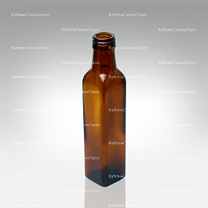 Бутылка 0,250  "MARASCA" коричневая (31,5) стекло оптом и по оптовым ценам в Санкт-Петербурге