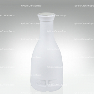 Бутылка 0,200-BELL (19*21) стекло белая матовая оптом и по оптовым ценам в Санкт-Петербурге