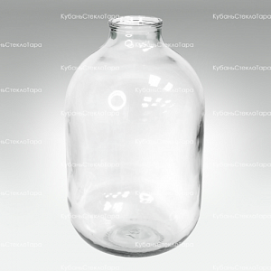 Бутыль 15,0 л (110) прозрачный стеклянный с крышкой оптом и по оптовым ценам в Санкт-Петербурге