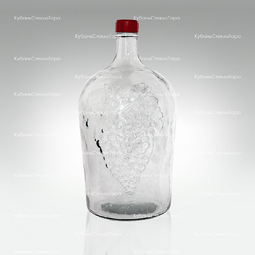 Винная бутылка 5 л (38) стекло с крышкой оптом и по оптовым ценам в Санкт-Петербурге