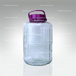 Бутыль (банка) стеклянный "фиолетовая" 16 л оптом и по оптовым ценам в Санкт-Петербурге