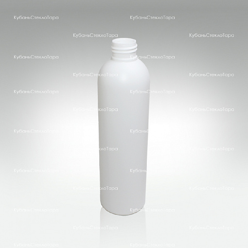 Флакон 0,250 л пластик белый (Din 24/410) оптом и по оптовым ценам в Санкт-Петербурге