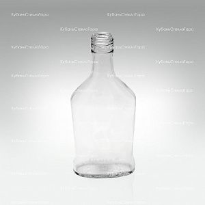 Бутылка 0,250 л "Фляжка"  (28) стекло оптом и по оптовым ценам в Санкт-Петербурге