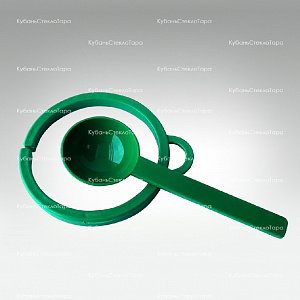 Кольцо и ложка на банку зеленые (82) оптом и по оптовым ценам в Санкт-Петербурге
