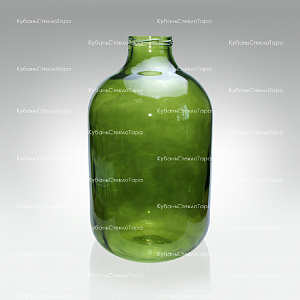 Бутыль 10 ТВИСТ (82) (зеленый) стеклянный оптом и по оптовым ценам в Санкт-Петербурге