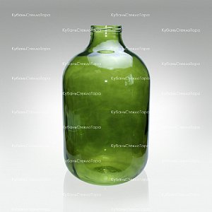 Бутыль 10 ТВИСТ (82) (зеленый) стеклянный оптом и по оптовым ценам в Санкт-Петербурге