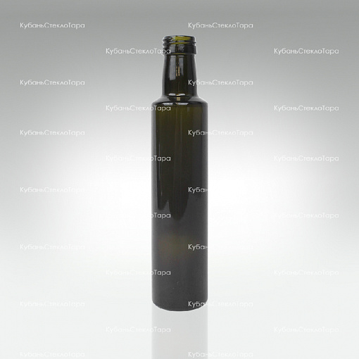Бутылка 0,250  (31,5)"DORIKA" оливковая стекло оптом и по оптовым ценам в Санкт-Петербурге