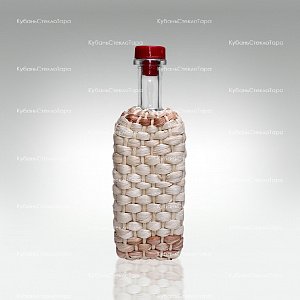Бутылка 0,500 л. «Хуторок» (Оплетенная) стекло оптом и по оптовым ценам в Санкт-Петербурге