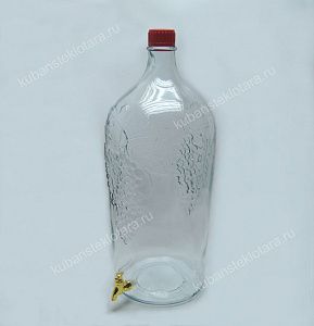 Бутыль 7,0 л "Симон" с краником  оптом и по оптовым ценам в Санкт-Петербурге