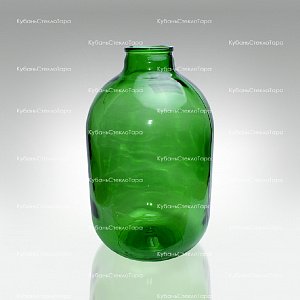 Бутыль СКО 10л (зеленый) стеклянный оптом и по оптовым ценам в Санкт-Петербурге