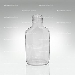 Бутылка 0,100 "Пляшка" стекло оптом и по оптовым ценам в Санкт-Петербурге
