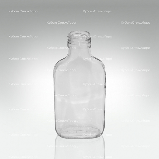 Бутылка 0,100 "Пляшка" стекло оптом и по оптовым ценам в Санкт-Петербурге