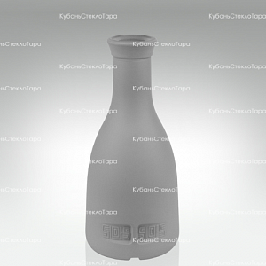 Бутылка 0,200-BELL (19*21) стекло серая матовая оптом и по оптовым ценам в Санкт-Петербурге